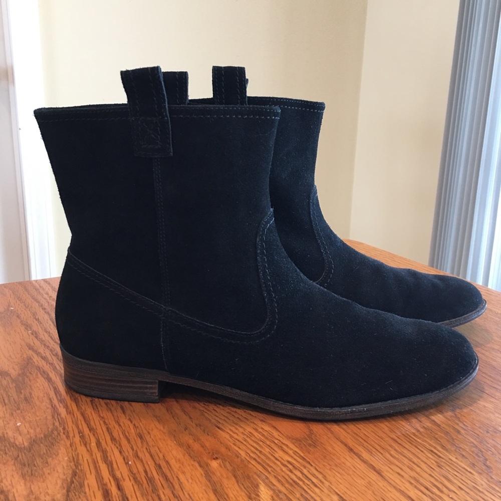Dockers DKCayenne Black Suede Ankle Boots